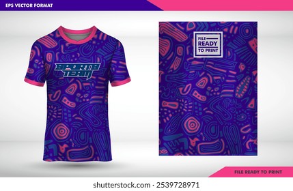 straight stripes pattern design, illustration, textile background for sports t-shirt, football jersey shirt mockup for football club. consistent front view