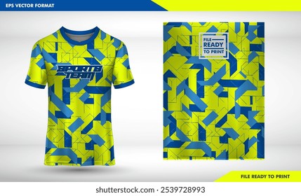 straight stripes pattern design, illustration, textile background for sports t-shirt, football jersey shirt mockup for football club. consistent front view