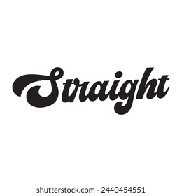 straight text on white background.