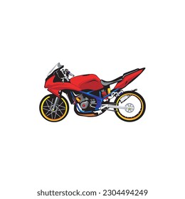 straight track motorcycle road race