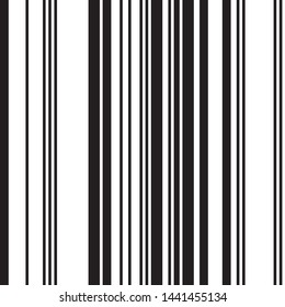 Straight vertical black lines. Ratio between white and black is 62%:38%, that is 1.6 Fibonacci ratio (the golden number)