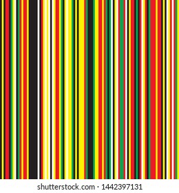 Straight vertical colored stripes pattern