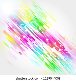 Straightcolorful lines abstract vector background.