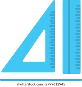 Straightedge Flat Icon Vector Design