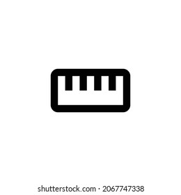 straighten Icon. Flat style design isolated on white background. Vector illustration