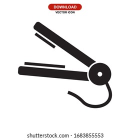 straightener icon or logo isolated sign symbol vector illustration - high quality black style vector icons
