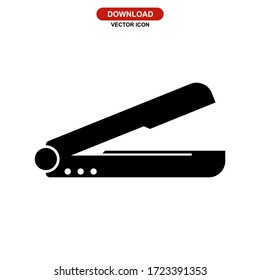 straightener icon or logo isolated sign symbol vector illustration - high quality black style vector icons
