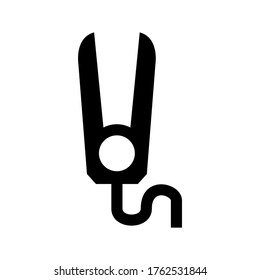 straightener icon or logo isolated sign symbol vector illustration - high quality black style vector icons
