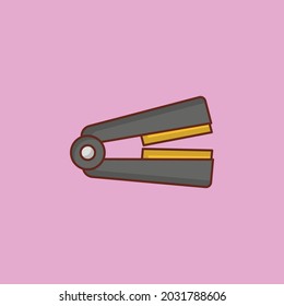 straighter Vector illustration on a transparent background. Premium quality symbols. Vector Line Flat color  icon for concept and graphic design.