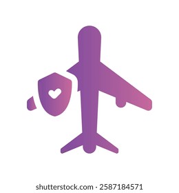 A straightforward icon for the flight safety