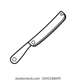 straight-razor icon vector illustration style