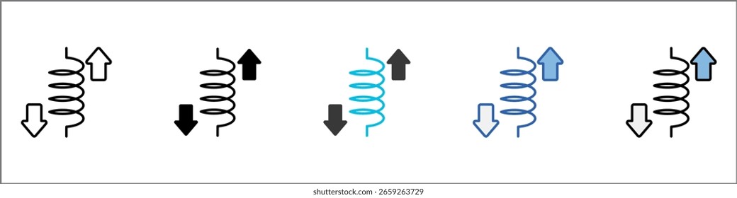 Strain Icon Pack Mulstistyle Illustration