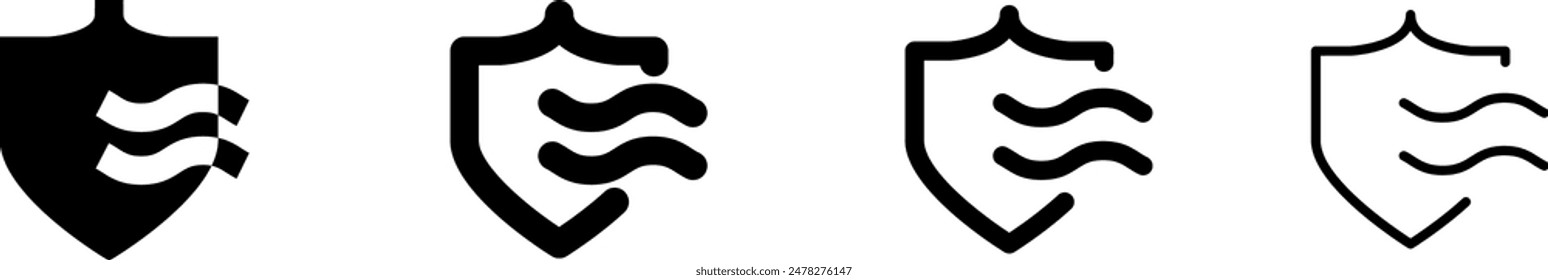  Strain Resistance icon, vector illustration