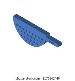 Strainer isometric left top view 3D icon