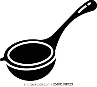 Strainer solid glyph vector illustration