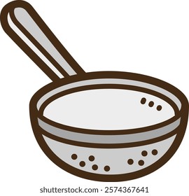 Strainer vector doodle illustration and graphic