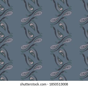 straip paisley seamless design pattern