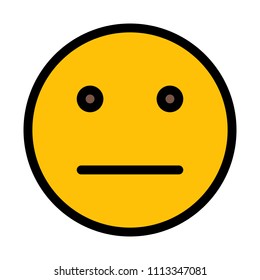 Strait Expression Emoji