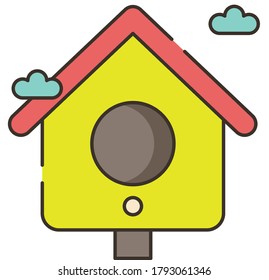 straling box icon illustration flat design