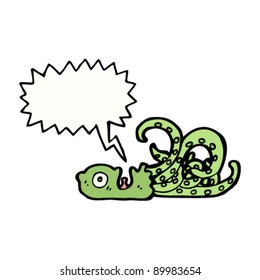 stranded octopus cartoon