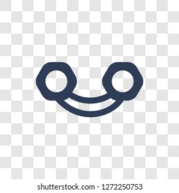 Strandpulling icon. Trendy Strandpulling logo concept on transparent background from Gym and Fitness collection