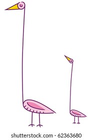 strange birds