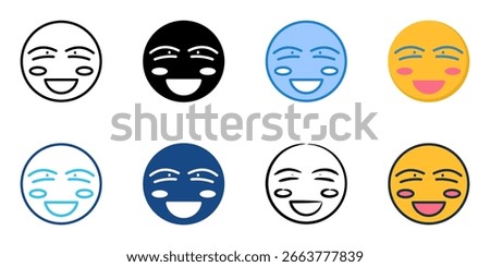 Strange icon set multiple style collection 
