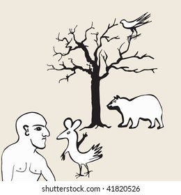 strange mouse gives advice to the rescue