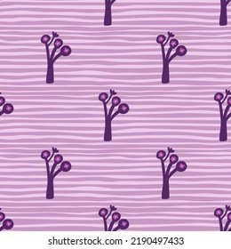 Las formas extrañas dan forma a un patrón sin costura. Ornamento botánico floral contemporáneo. Plantas creativas y fondo de pantalla interminable. Diseño sencillo para tela, imprenta textil, papel envolvente, cubierta. Ilustración del vector