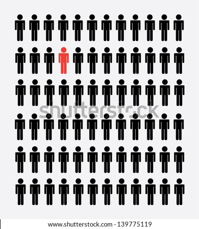 strange silhouette over white background vector illustration