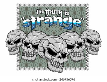 strange skulls