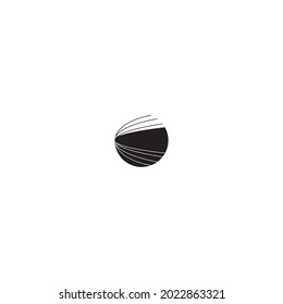 
símbolo de sol extraño logotipo simple