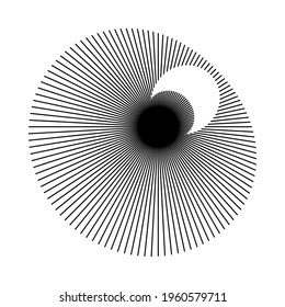 Strange Vector Shape isolated on white background. Geometric figures, distortion, variety of kinks and transformations. Shapes are great for web pages social media t-shirts postcards logos