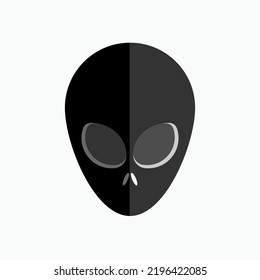 Stranger Icon. Foreigner, Head Alien Symbol - Vector.