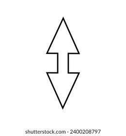 Strap connector tab icon vector. Bag strap anchors illustration sign. Webbing bag connectors symbol or logo.