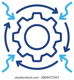 Strategic Alignment Icon Element For Design
