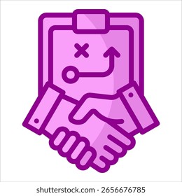 Strategic Alliance Icon Element For Design