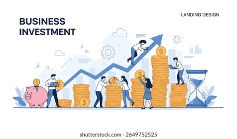 Oportunidades estratégicas de crescimento do investimento empresarial para o sucesso financeiro e a prosperidade futura