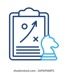 Strategic Consulting Icon Element For Design