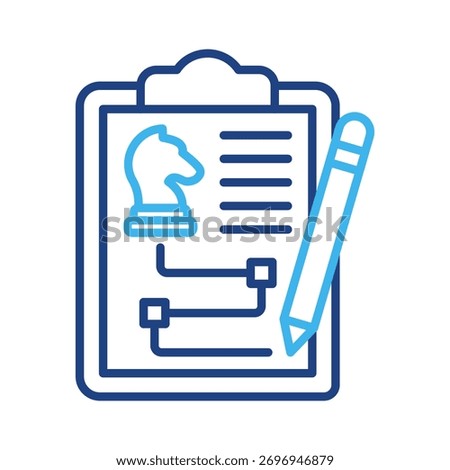 Strategic Consulting Icon Element For Design