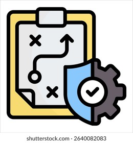 Strategic Decision Icon Element For Design