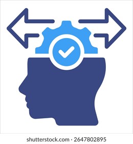 Elemento De Ícone De Decisão Estratégica Para Design