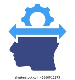 Elemento De Icono De Decisión Estratégica Para Diseño