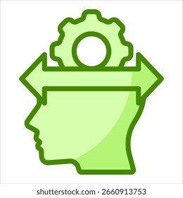 Elemento De Icono De Decisión Estratégica Para Diseño