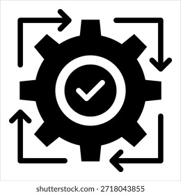 Elemento De Ícone De Execução Estratégica Para Design
