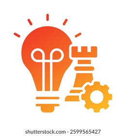 Strategic Icon Element For Design