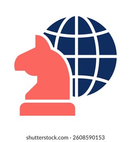 Strategic Icon Element for Design