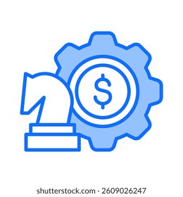 Strategic Icon Element For Design