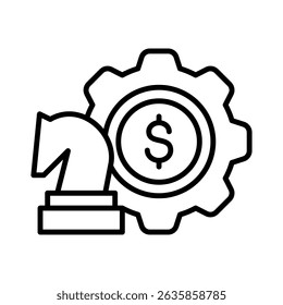 Elemento de icono estratégico para el diseño