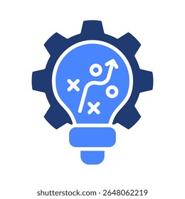 Elemento De Ícone Estratégico Para Design